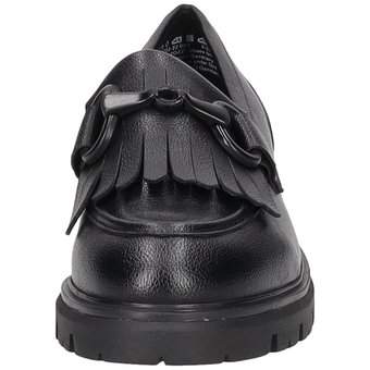 Marco Tozzi Slipper in schwarz