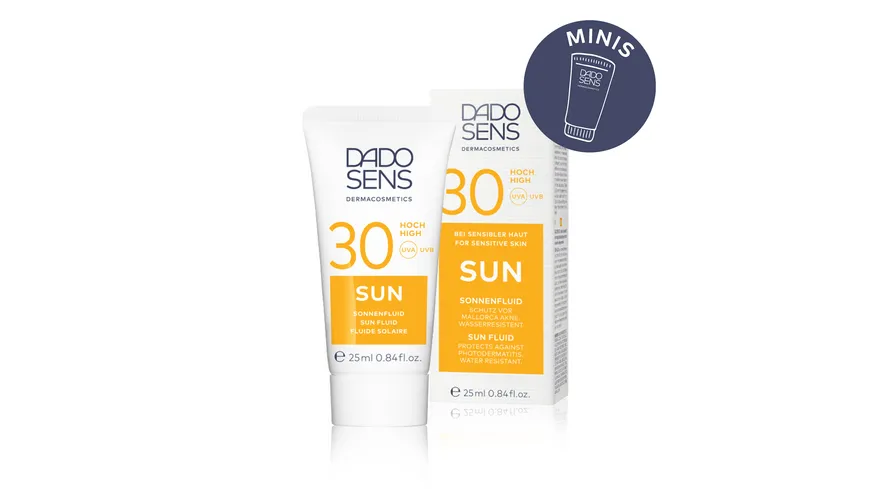DADO SENS SUN Sonnenfluid SPF 30 25 ml