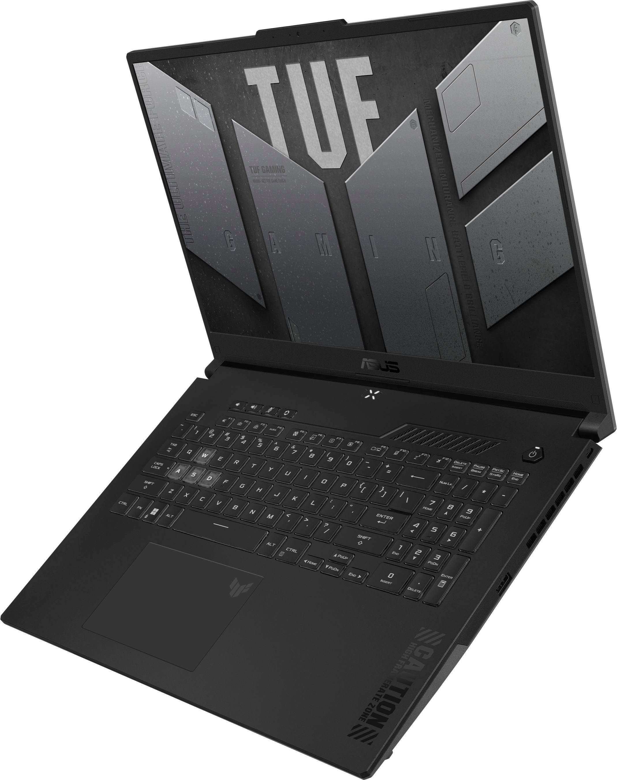 Asus TUF Gaming FA707NU-HX035W Gaming-Notebook (43,9 cm/17,3 Zoll, AMD Ryzen 7 7735HS, GeForce RTX 4050, 512 GB SSD)