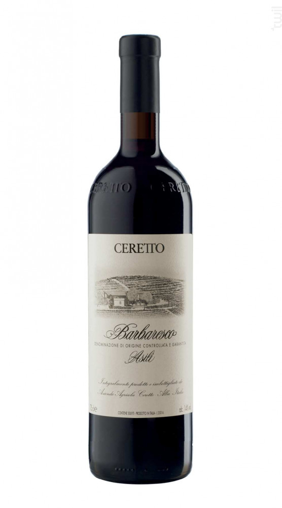 Barbaresco “asili” Ceretto Vin Rouge●Barbaresco DOCG 2020 75cl