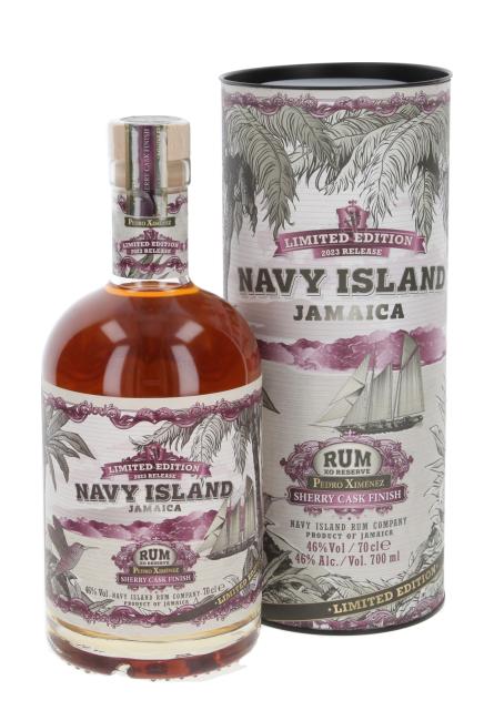 Navy Island Rum Pedro Ximénez Sherry Cask Finish XO 0,7 l·46 % vol