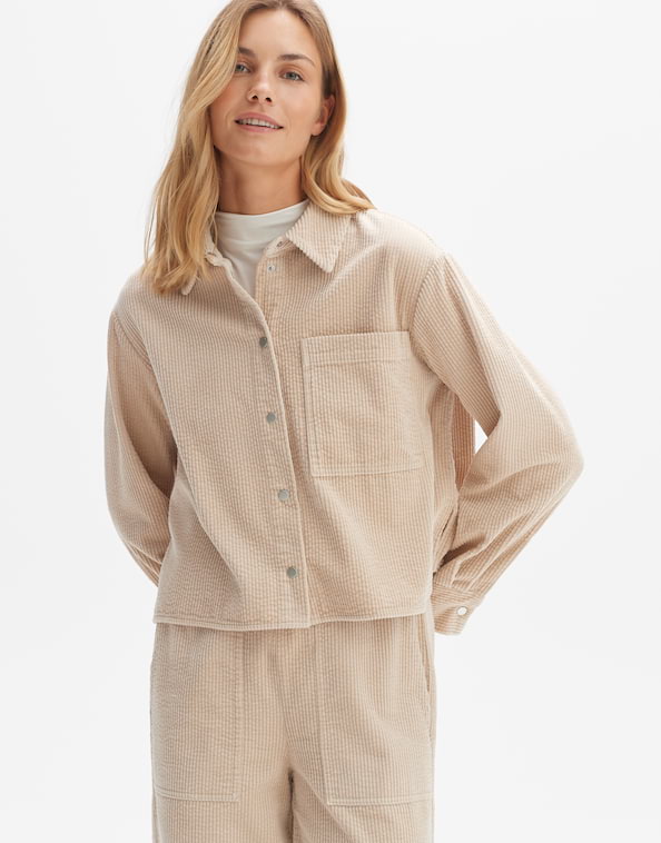 Cordbluse Filde