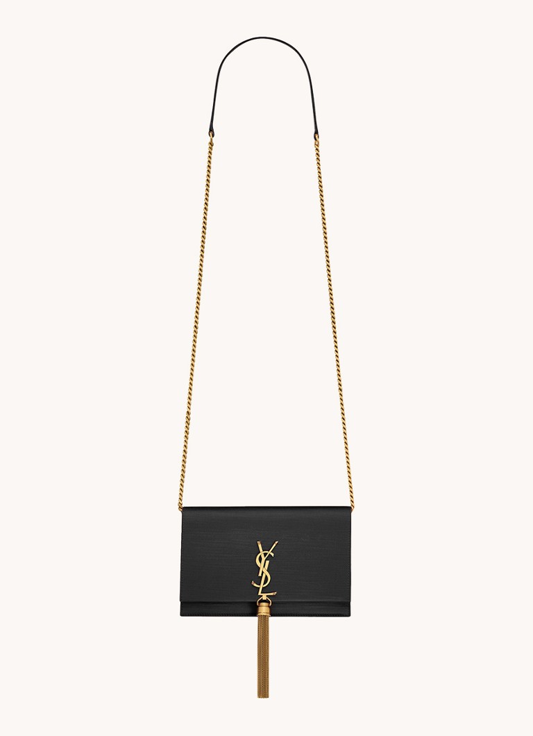 Πορτοφόλι ώμου Saint Laurent Kate με λουράκι και ζιβάγκο