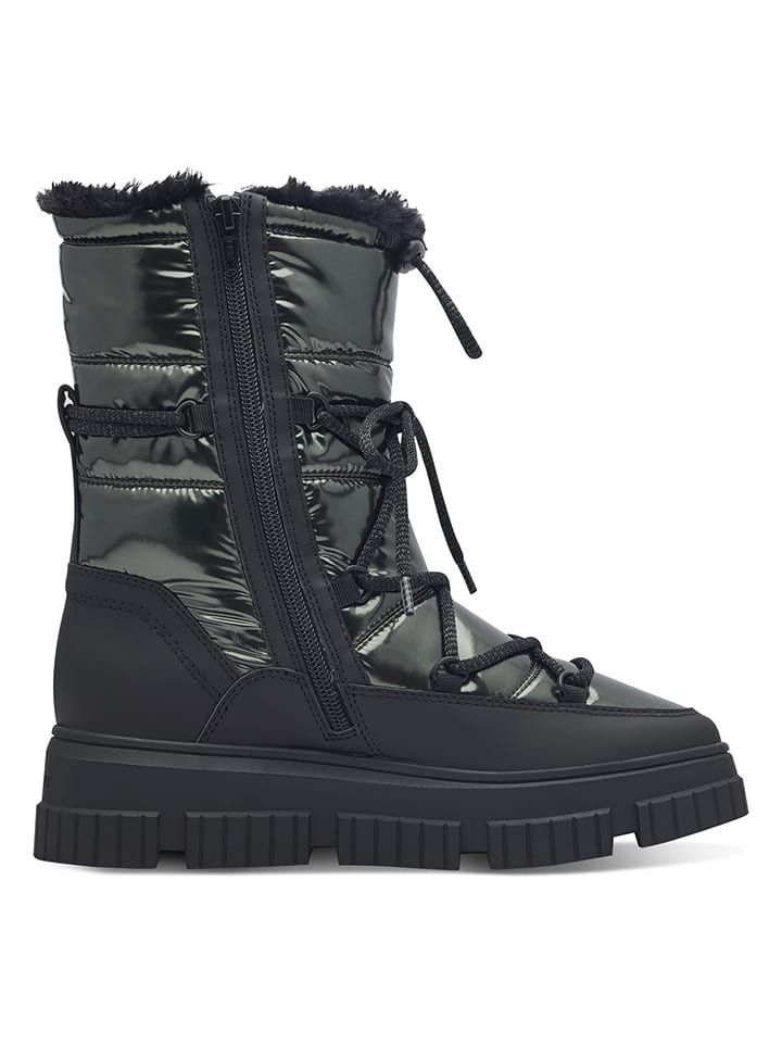 s.Oliver Winterboots in Khaki günstig kaufen