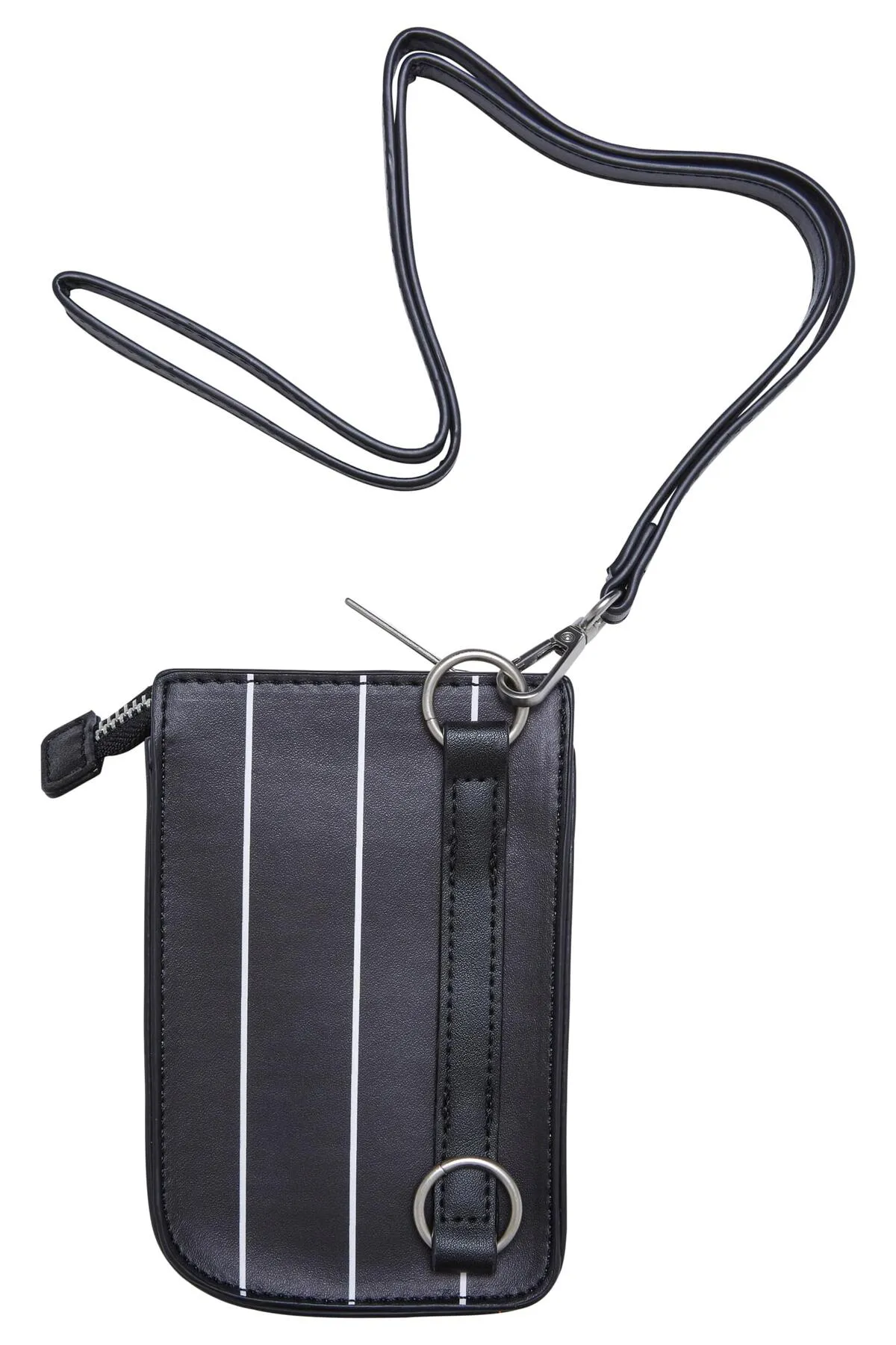 KARL KANI  Accessoires KA224-016-1KK OG Pinstripe kleine Beuteltasche schwarz/weiß