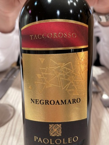 PaololeoTacco Rosso Negroamaro 2017