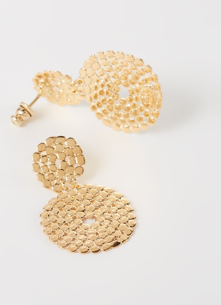 Επιχρυσωμένα σκουλαρίκια Gas Bijoux Onde Lucky
