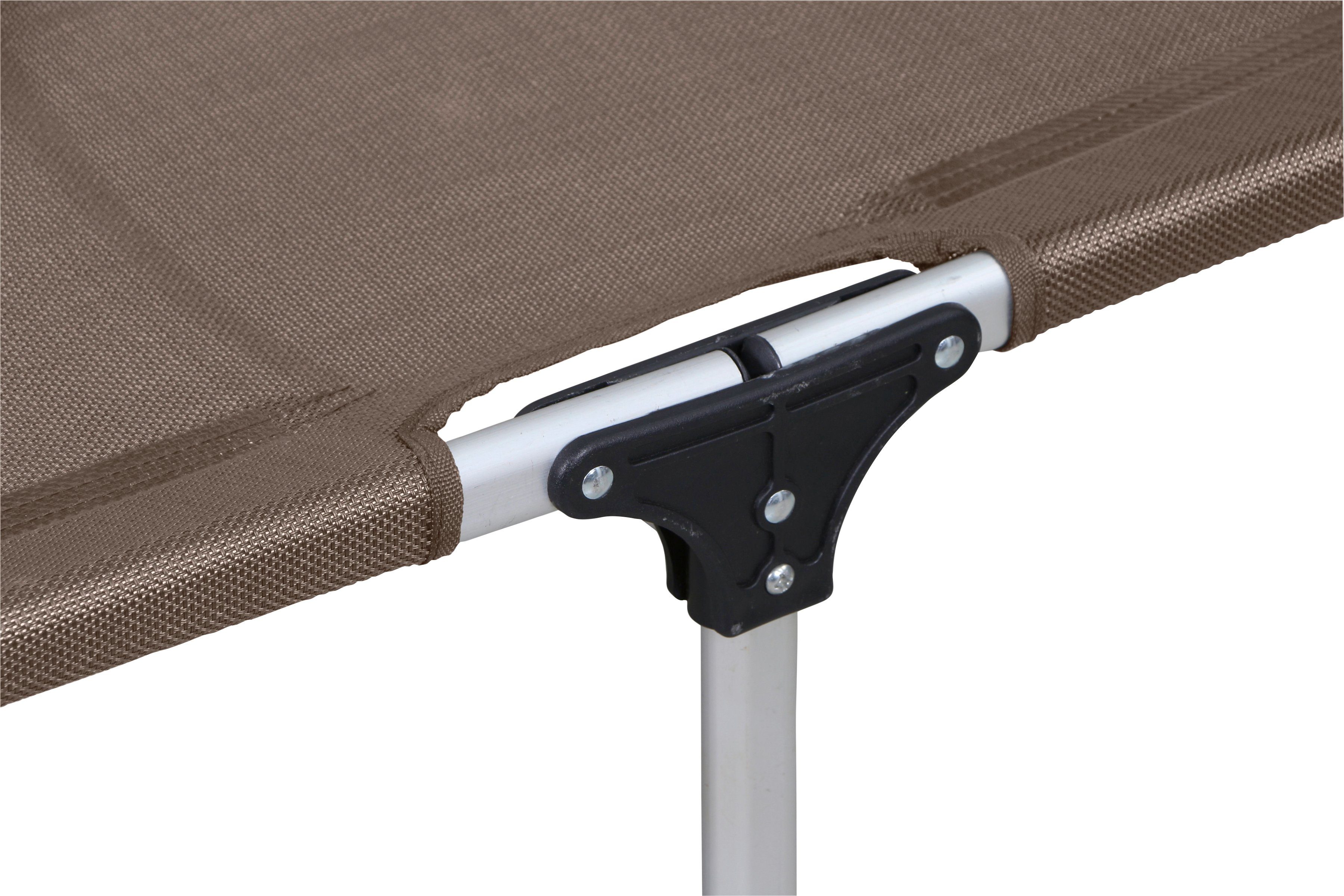 Siena Garden Gartenliege Sole, Aluminiumgestell, mehrfach verstellbar, 214x70x45 cm