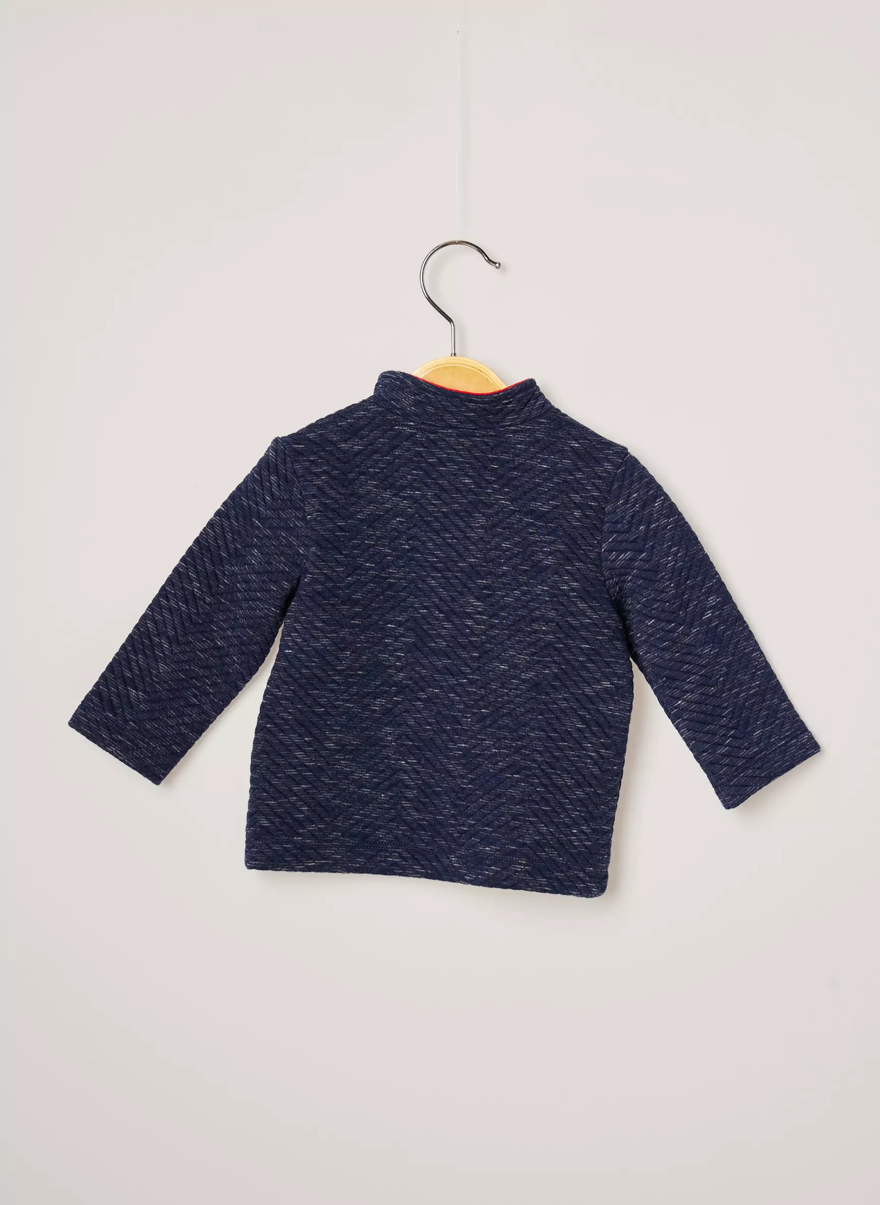 3 Pommes Sweats Garcon couleur bleu