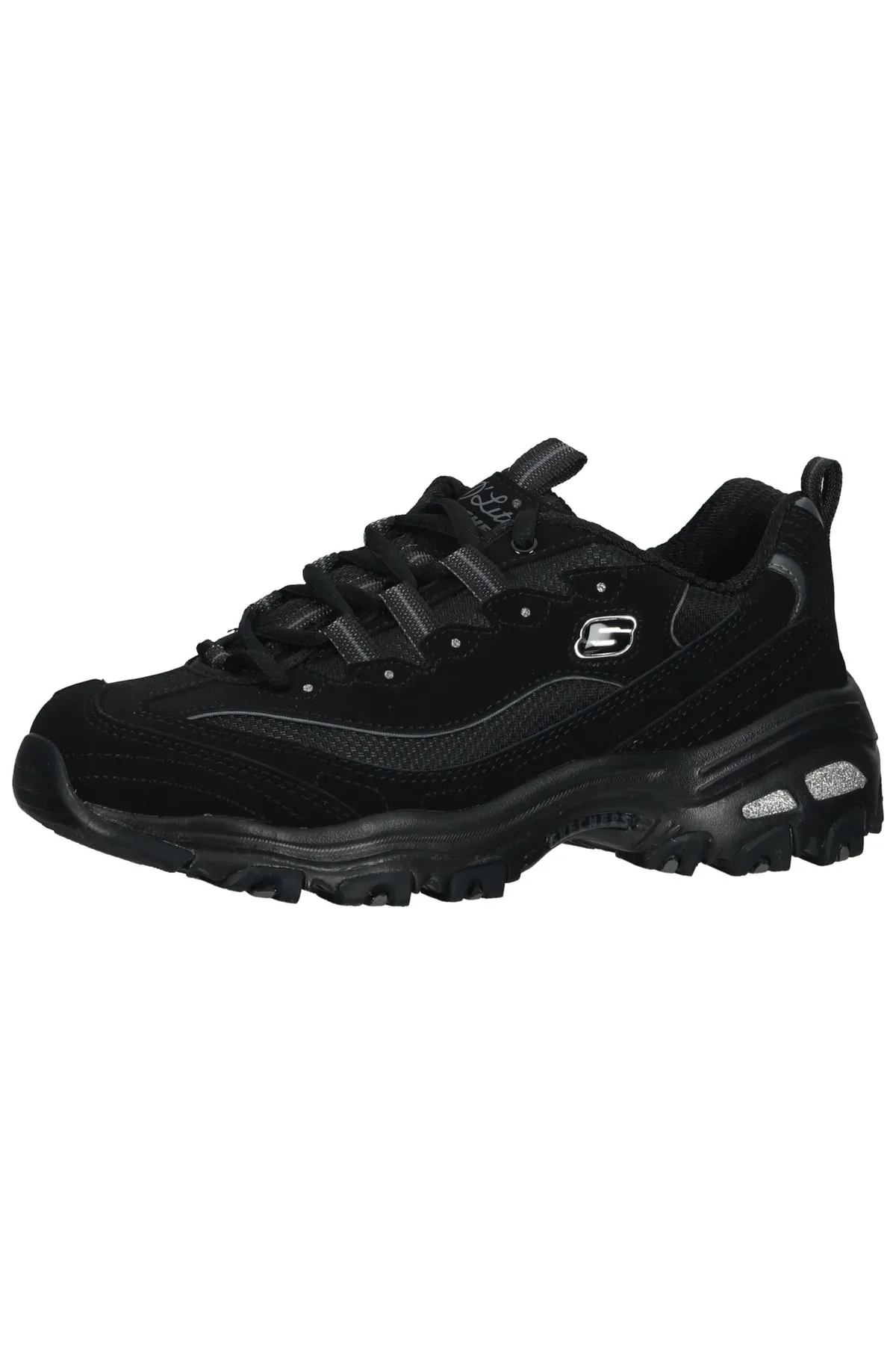 SKECHERS  Flacher Schuh - Schwarz - Flacher Absatz