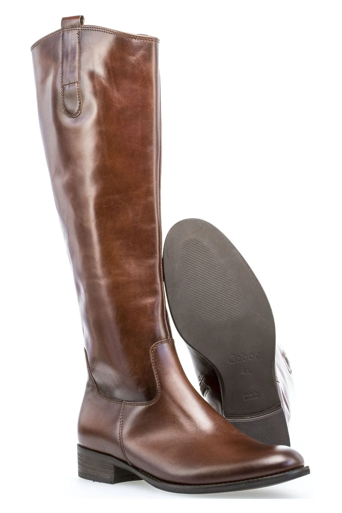 GABOR  Stiefel - Braun - Blockabsatz