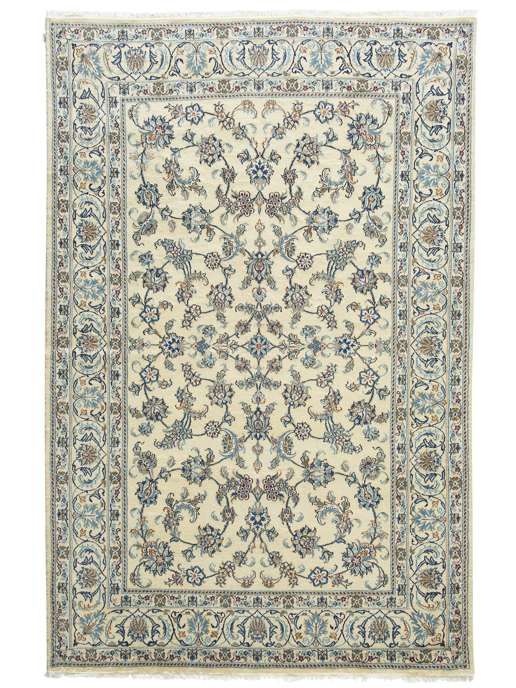 Kaschmar Nain 12 Lah ca. 200 x 310 cm, Unikat / Einzelstück