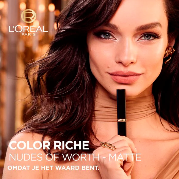 Batom L'Oréal Paris Color Riche Intense Volume Matte 1980 Amber 1,8g