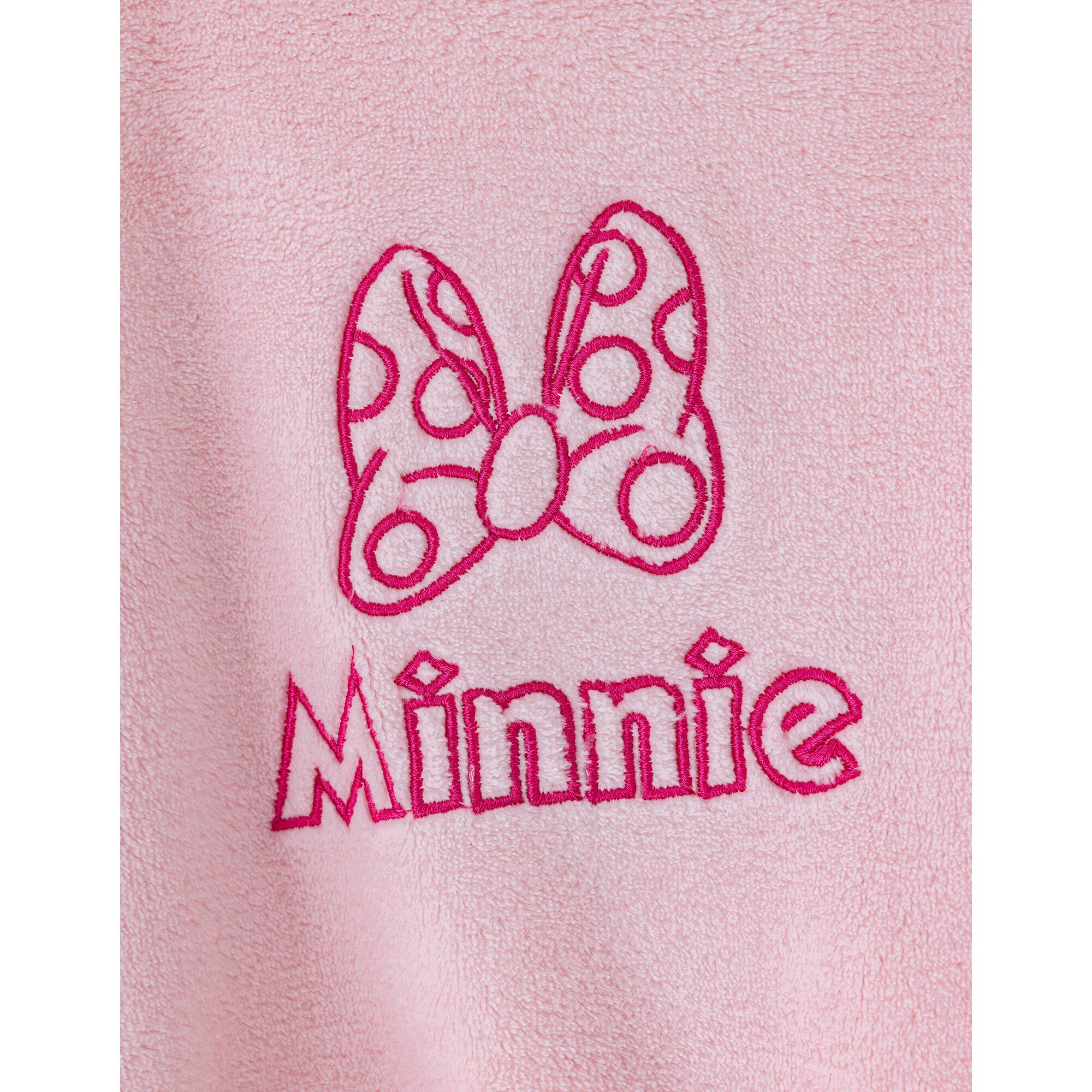 Robe de chambre enfant Minnie à capuche