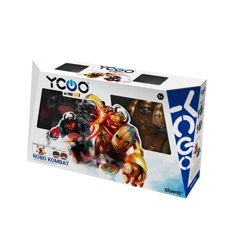 Pack combat de boxe 2 robots vikings Ycoo