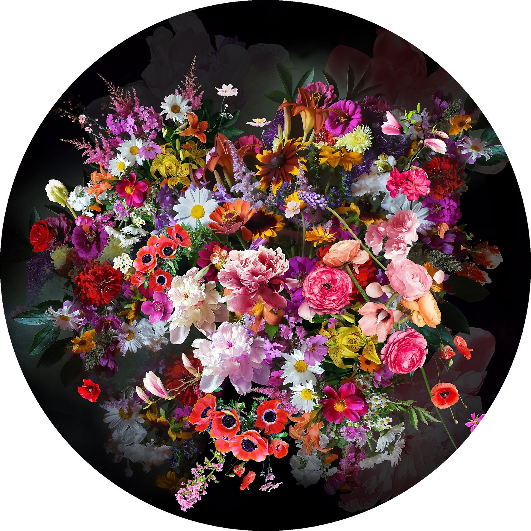 Pro ArtGlasbild rund 30cm