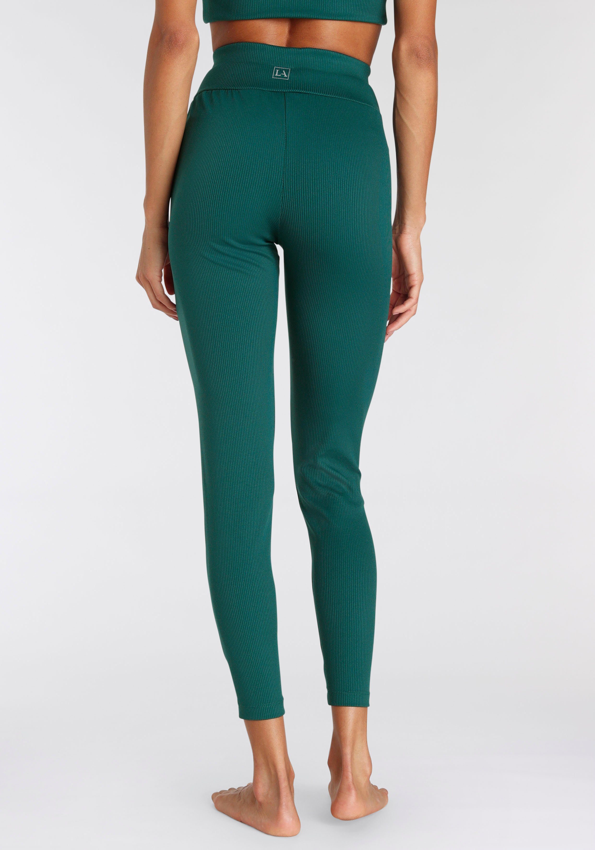 LASCANA ACTIVE Leggings mit Rippstruktur