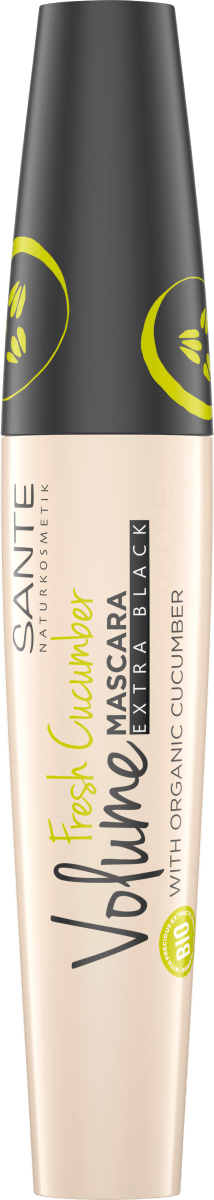 Mascara Fresh Cucumber Volume Extra Black, 12 ml