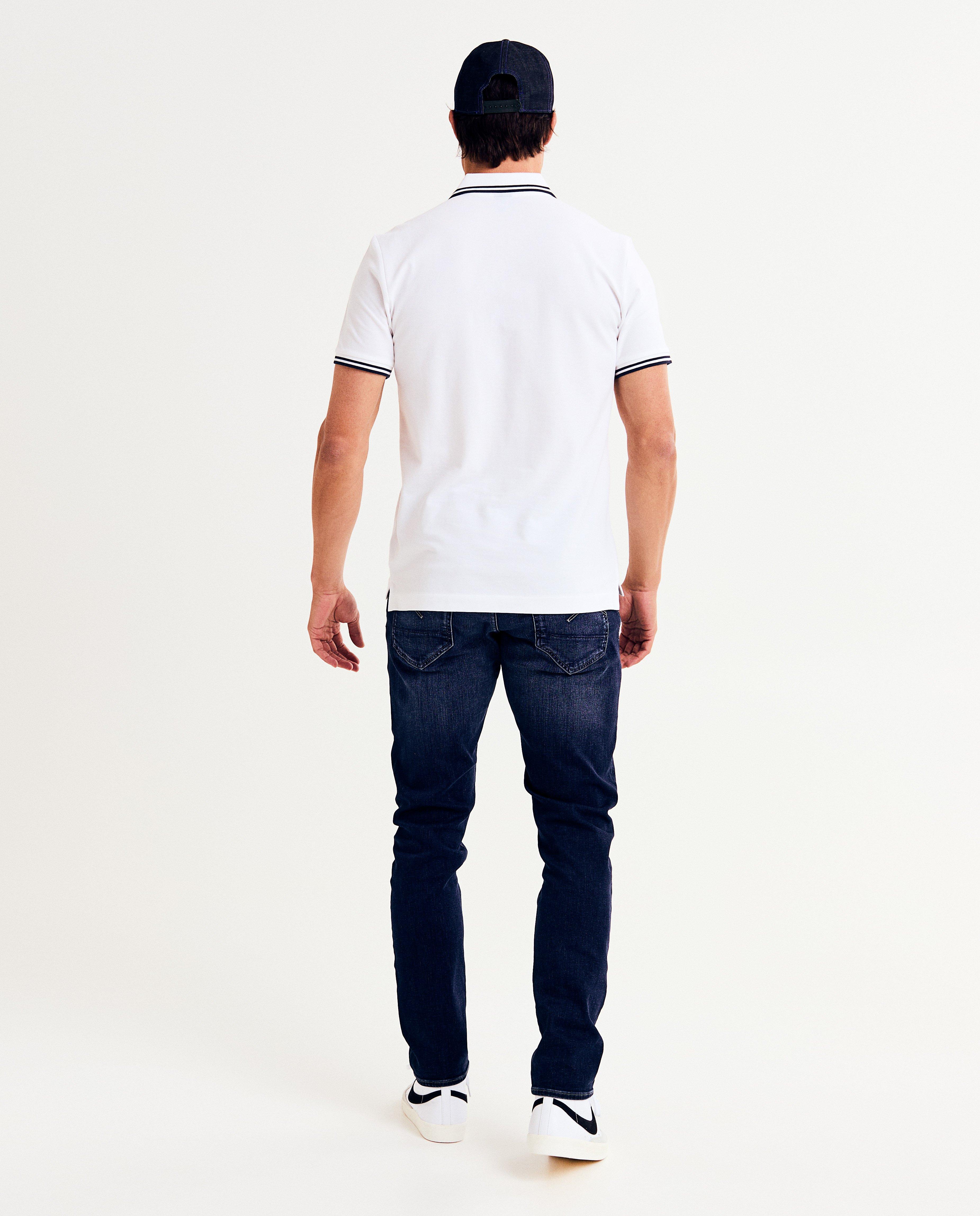 Tricou polo alb G-star