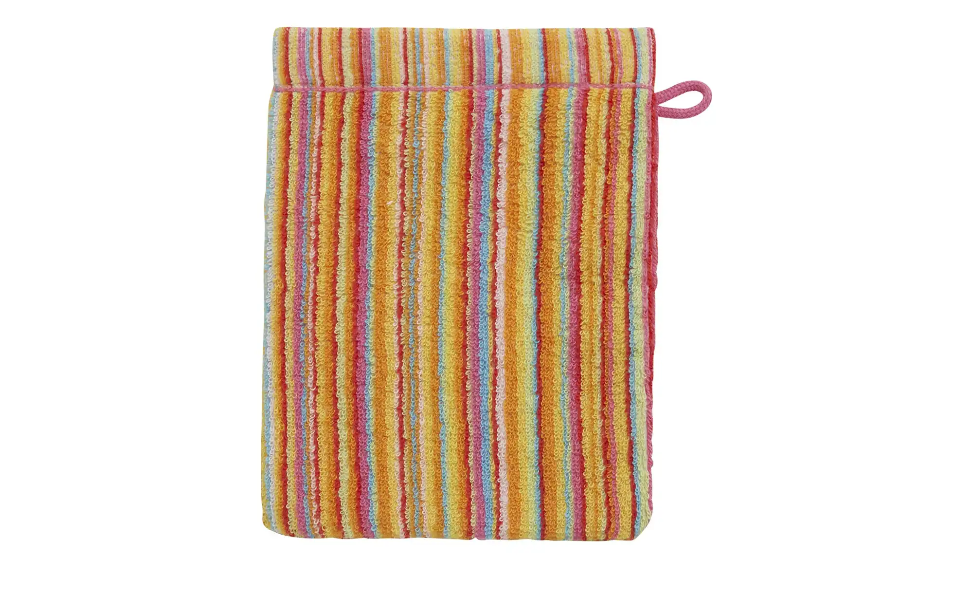 como Waschhandschuh Jacquard Streifen