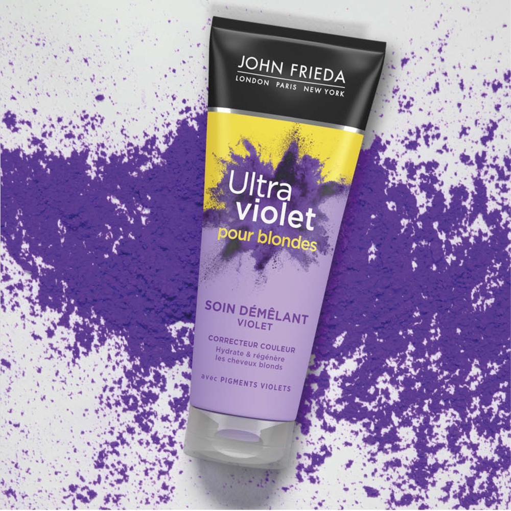 john frieda Ultra Violet pour Blondes Soin DémélantViolet Soin Démêlant correcteur couleur