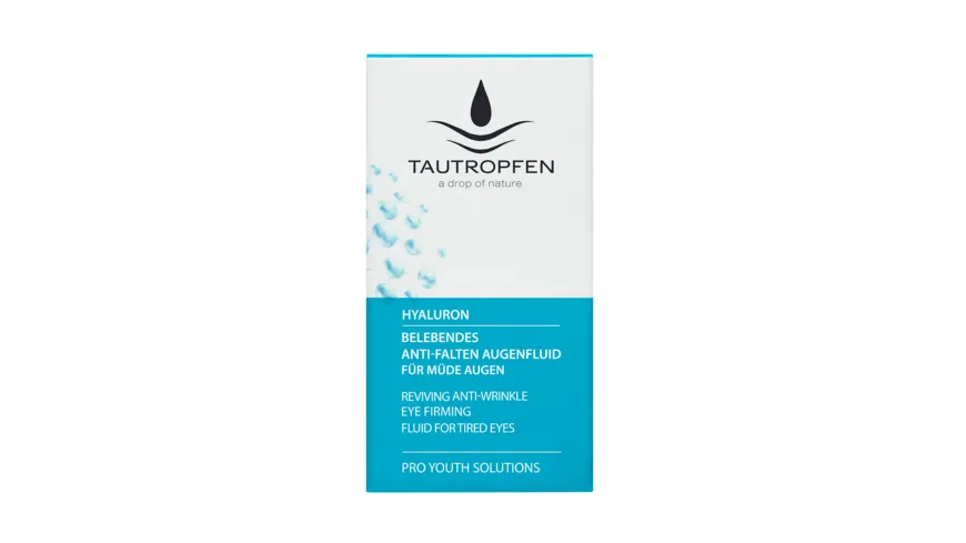 TAUTROPFEN Hyaluron Pro Youth Solutions Belebendes Anti-Falten Augenfluid 15 ml
