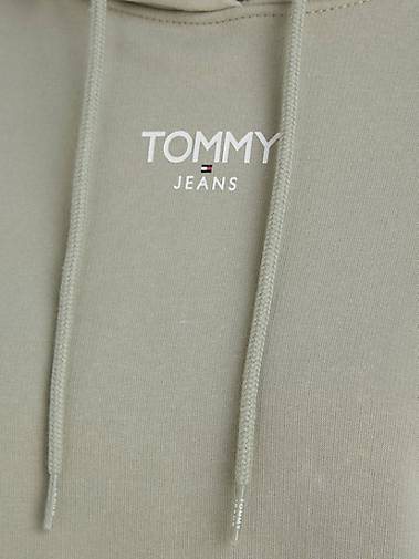 TOMMY-JEANS Damen Hoodie TJW ESSENTIAL LOGO HOODIE Relaxed Fit