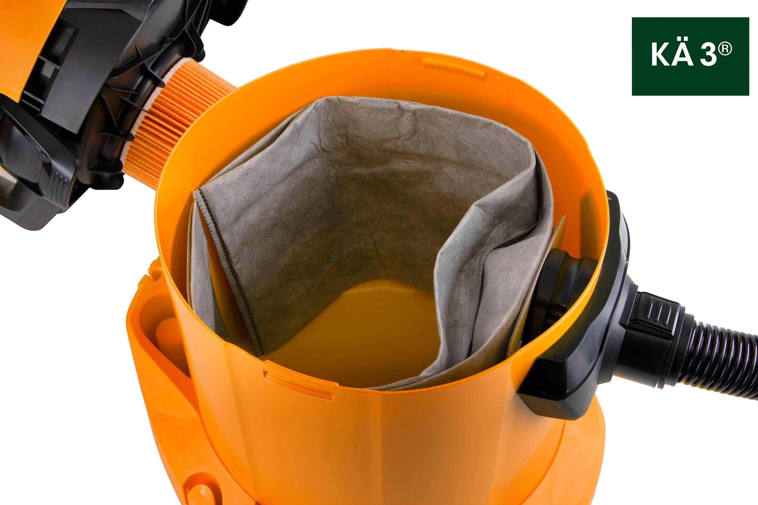 Swirl Staubsaugerbeutel KÄ 3®, 3 St., Staubsaugerbeutel für Kärcher & Shop-Vac Nass- und Trockensauger