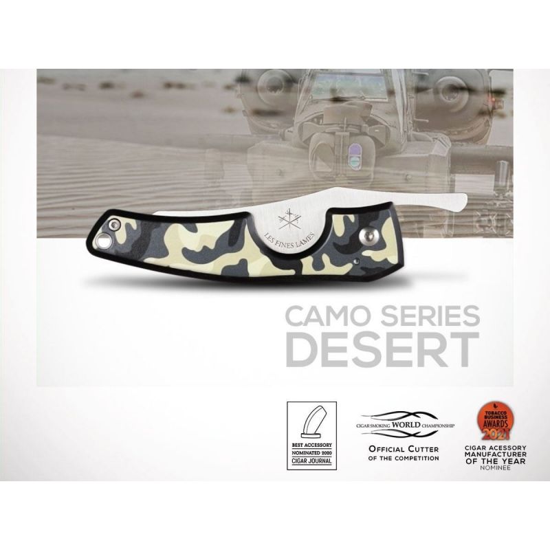 Les Fines Lames Zigarrenschneider Le Petit Camo Desert