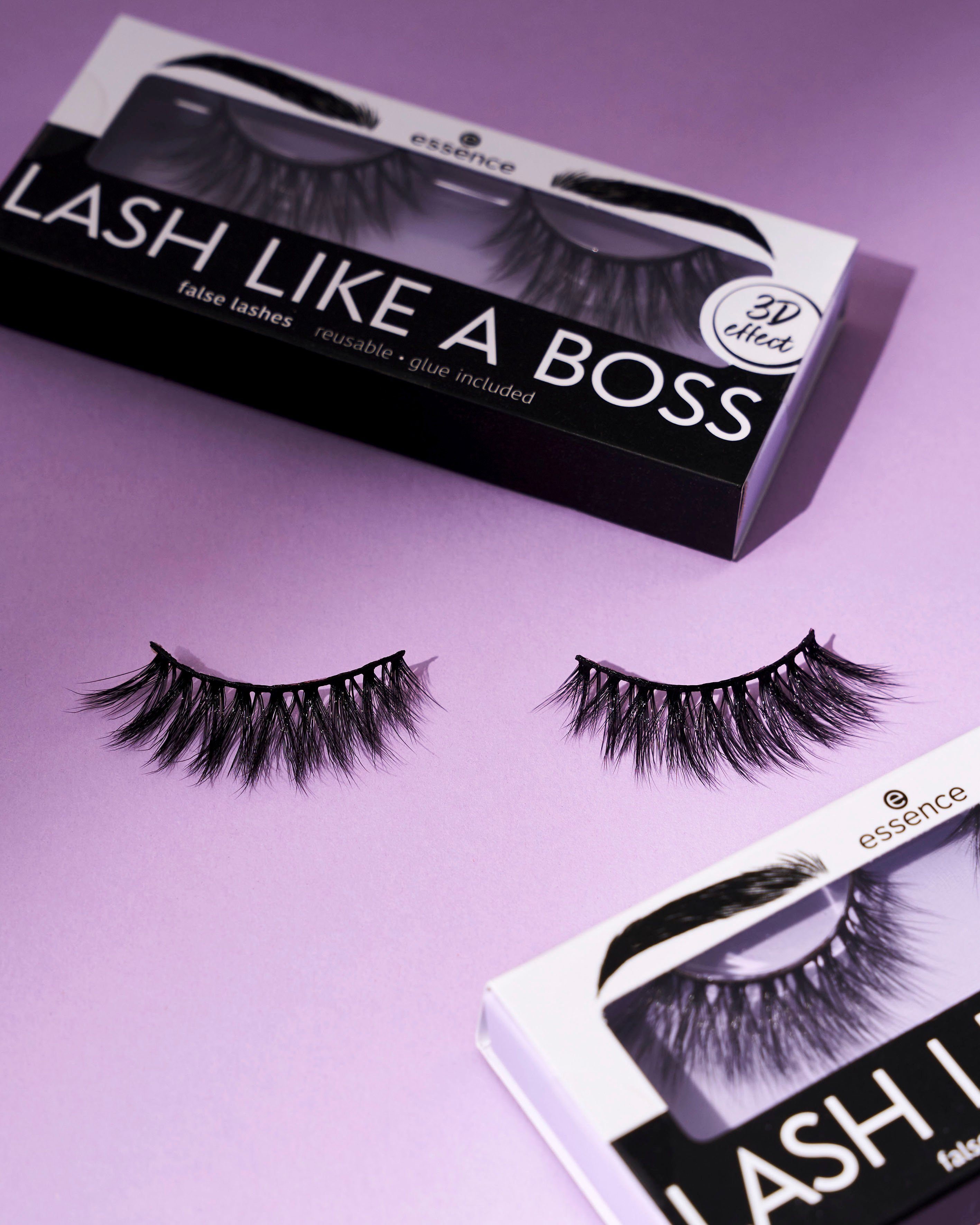 Essence Bandwimpern LASH LIKE A BOSS false lashes, Set, 3 tlg.