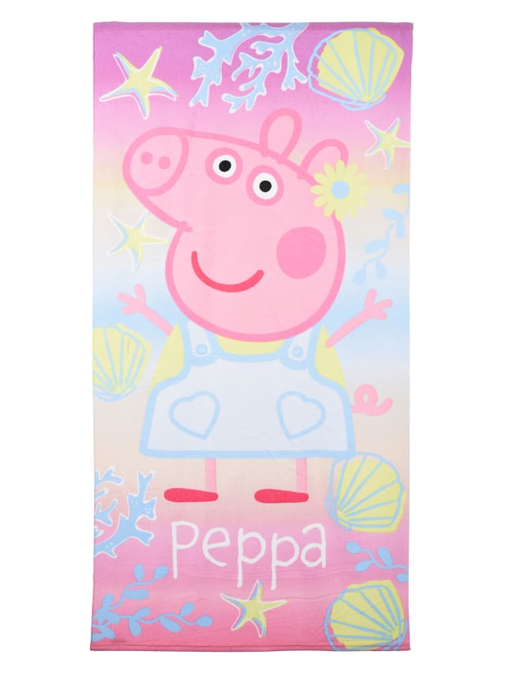 Peppa Pig Strandtuch in Rosa günstig kaufen onesize