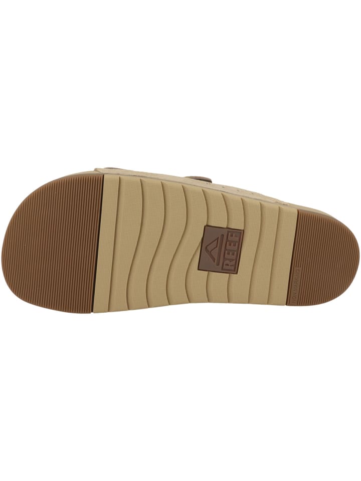 Reef Pantolette Ojai Two Bar in braun günstig kaufen
