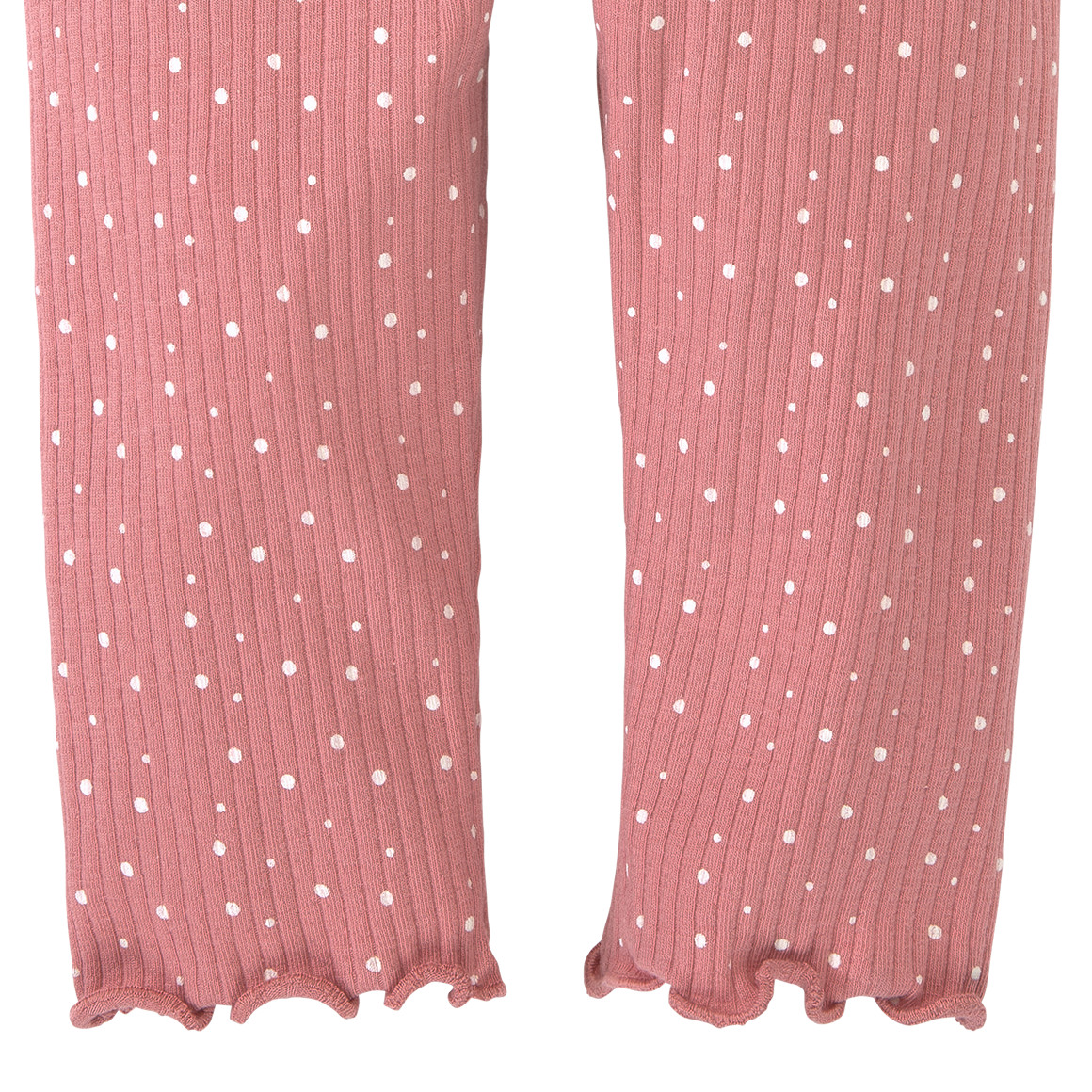 Newborn Leggings mit Punkte-Allover