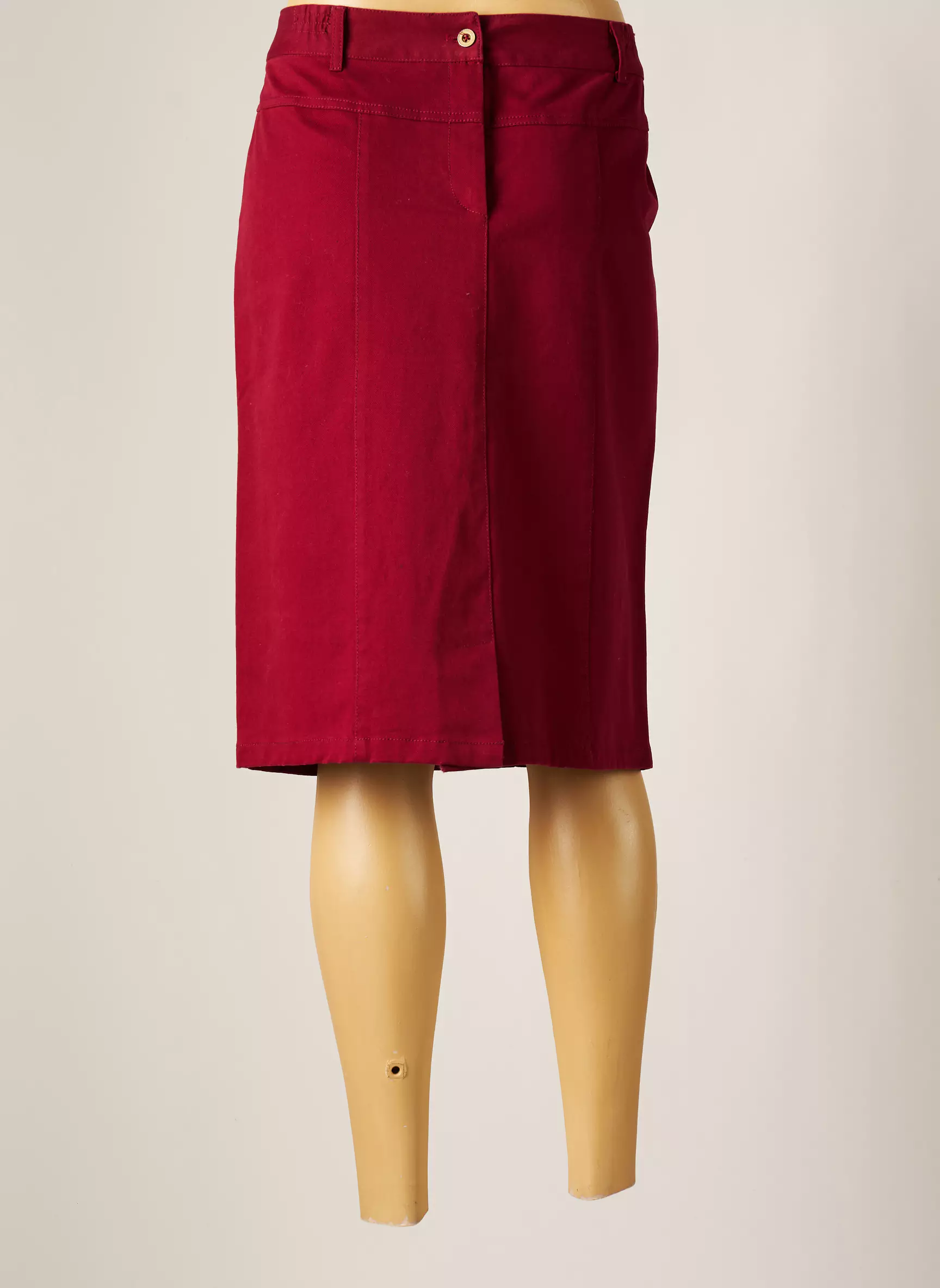 Agathe   Louise Jupes Mi Longues Femme couleur rouge