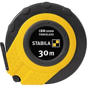 Stabila 19655 LBM 2000 matavimo juosta, 30 m, stiklo pluošto