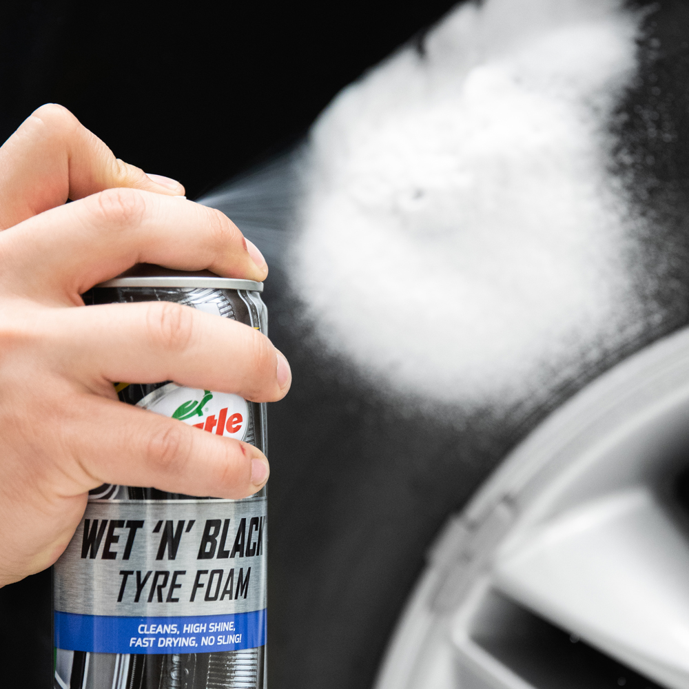 TURTLE WAX - Wet n Black Reifenschaum, 500 ml - ATU