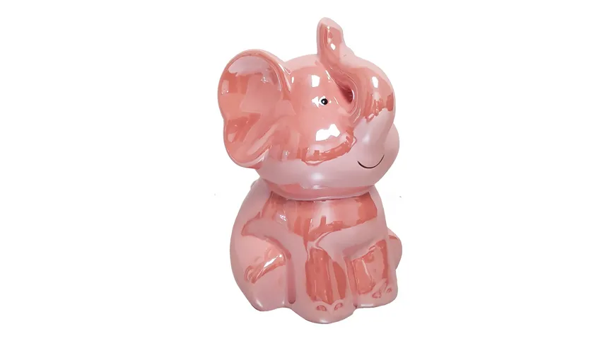 TRENDSHOP Spardose Elefant pink