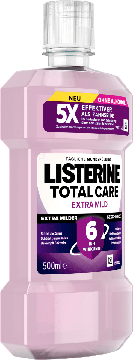 Mundspülung Total Care  Extra Mild, 500 ml
