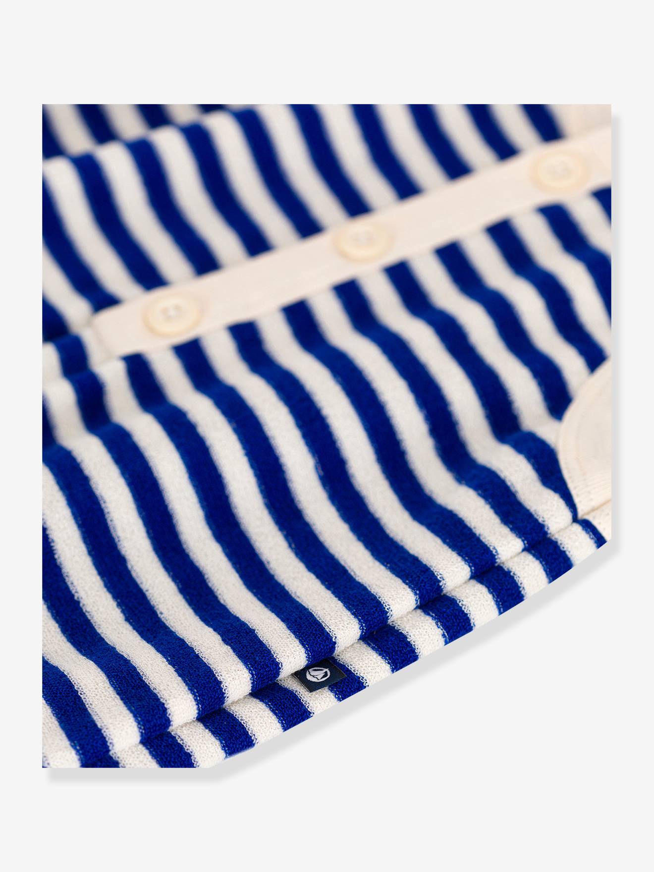 Petit Bateau Baby Sommer-Overall PETIT BATEAU - blau mehrfarbig