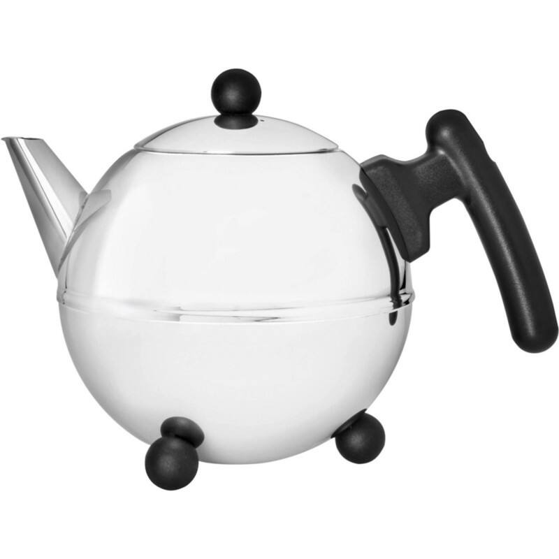 Bredemeijer Teekanne Bella Ronde 0,75l Edelstahl ,  schwarz  1303Z
