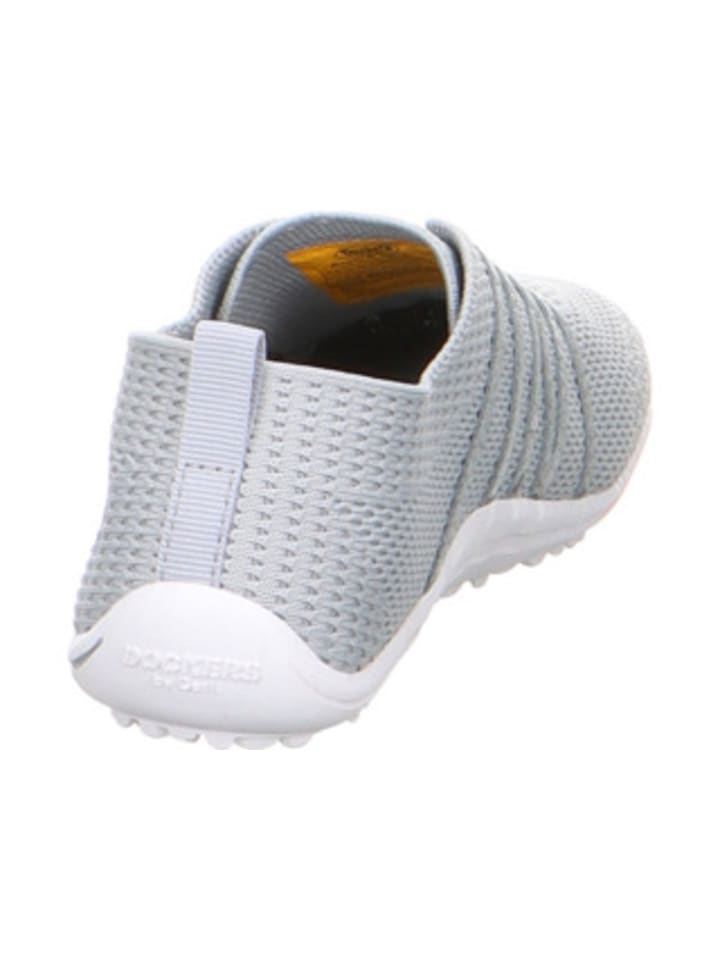 DOCKERS Sportliche Slipper für Damen in grau in grau günstig kaufen