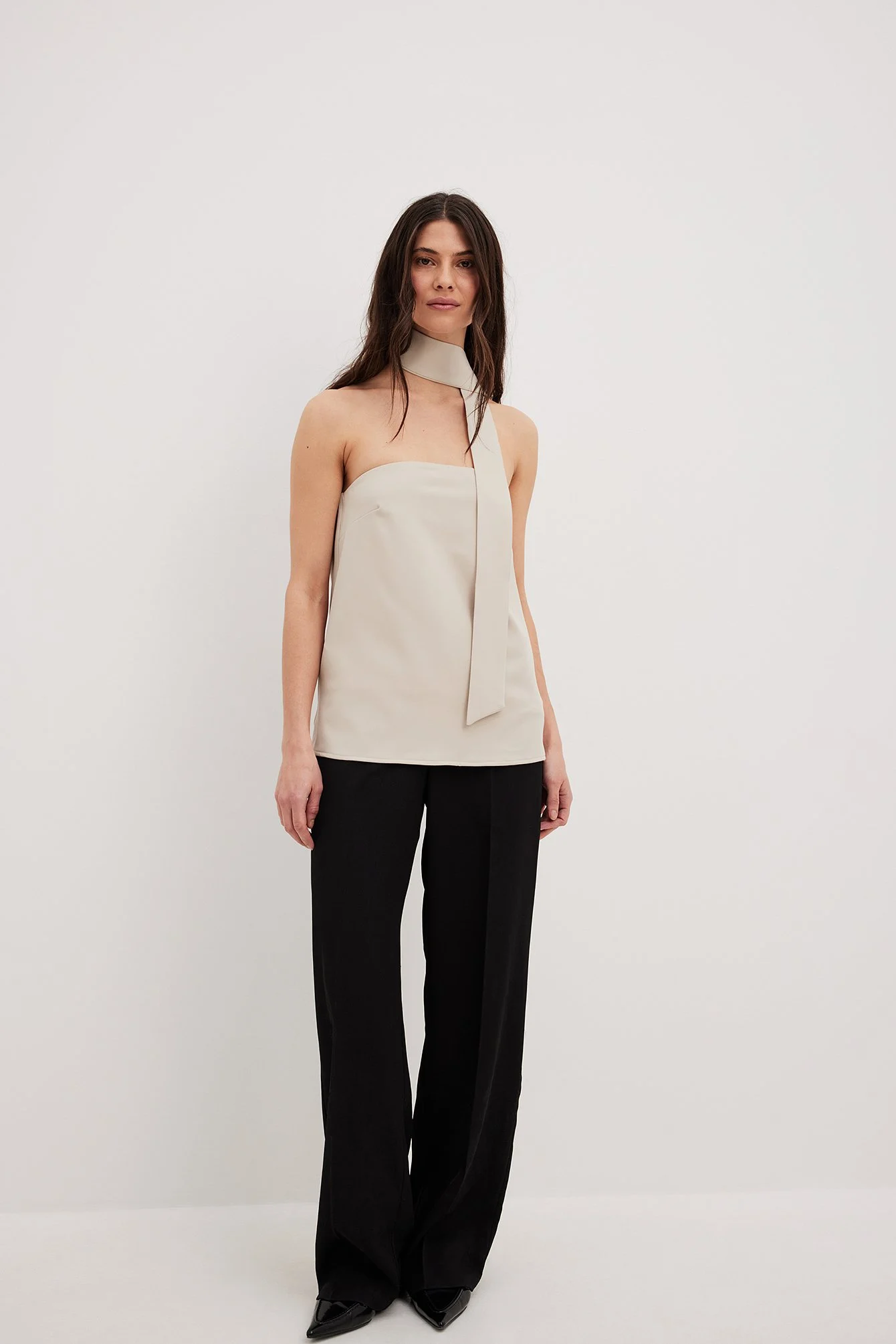 Tube-Top mit Schal