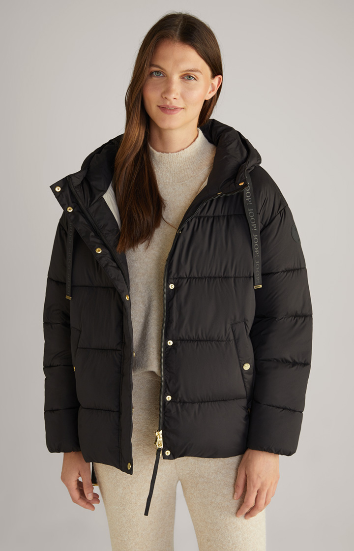 Steppjacke in Schwarz