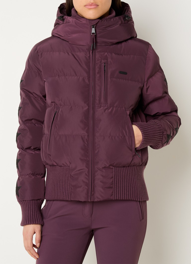 Chaqueta de esquí Airforce Taos con bolsillos con cremallera y capucha.