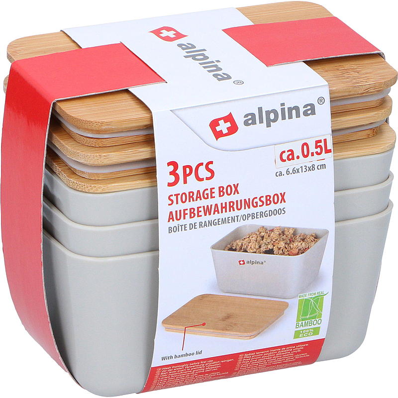 Alpina Matboks 0,5 l 3 deler Alpina