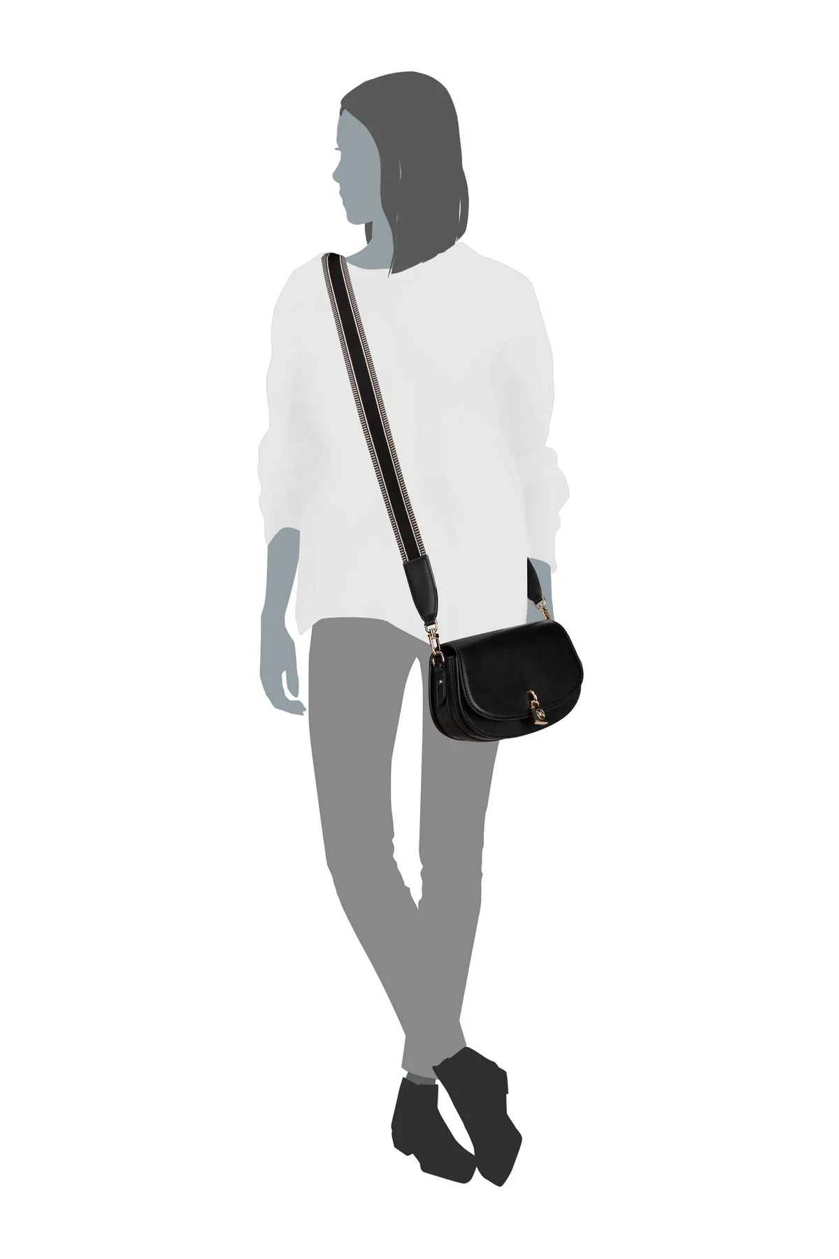 Michael Kors  Satteltasche Mila Medium Sling