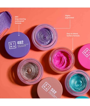 3INA The 24H Cream Eyeshadow Lidschatten-3 g