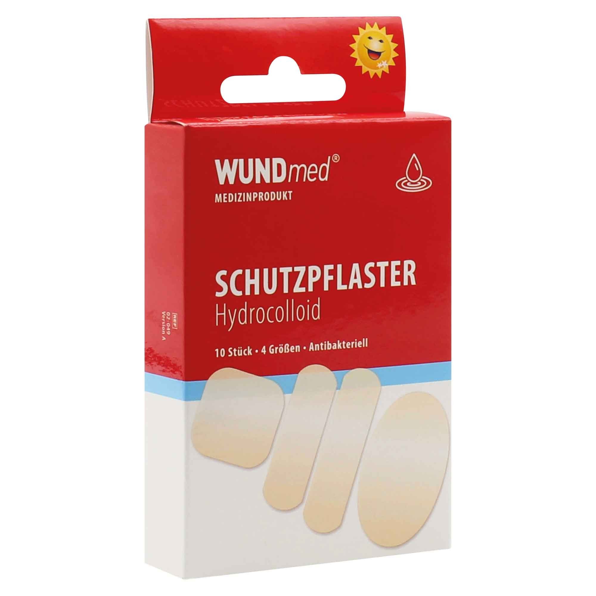 Wundmed Wundpflaster WUNDmed® Wundpflaster Hydrocolloid 10 Stück/Packung