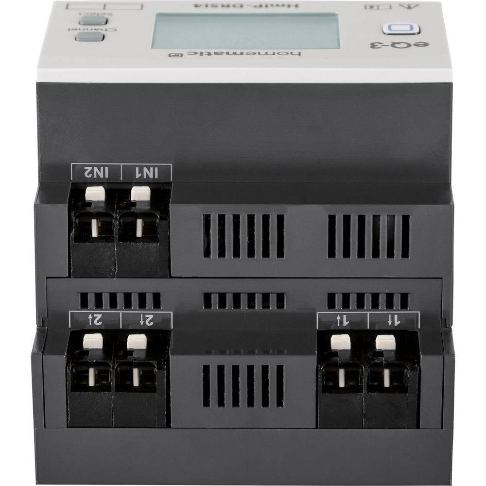 Homematic IP Schaltaktor für Hutschienenmontage – 4-fach Smart-Home-Steuerelement