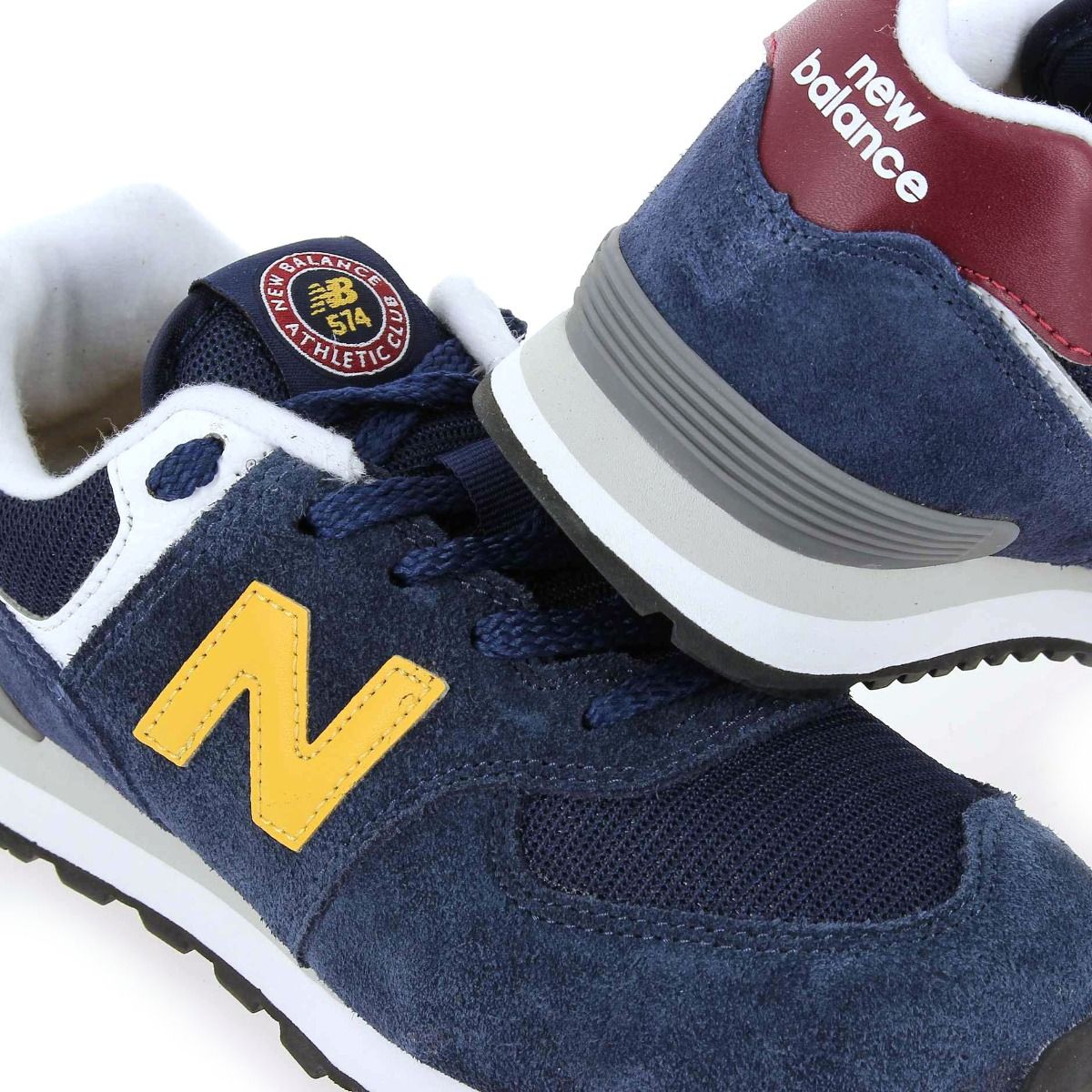 New Balance  574 HW1 LACET - Marine Jaune